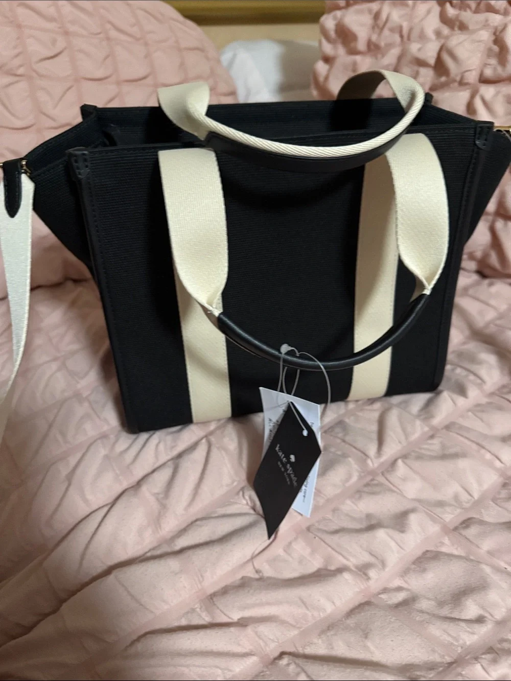 kate spade structured black